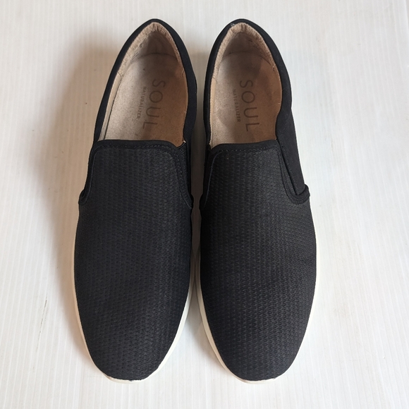 SOUL NATURALIZER Paola black slip-on casual sneakers size 9 - Picture 7 of 8